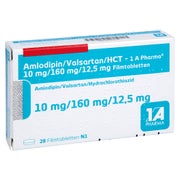 AMLODIPIN/Valsartan/HCT-1A Pharm.10mg/160mg/12,5mg 28 St