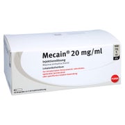 MECAIN 2% 20 mg/ml Inj.L.100mg/5ml Luer-Lock Amp. 50X5 ml