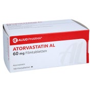Atorvastatin AL 60 mg Filmtabletten 100 St