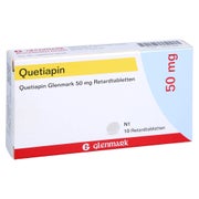 QUETIAPIN Glenmark 50 mg Retardtabletten 10 St