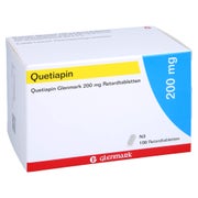 QUETIAPIN Glenmark 200 mg Retardtabletten 100 St