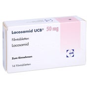 Lacosamid UCB 50 mg Filmtabletten 14 St