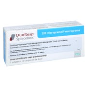 DUORESP Spiromax 320µg/9 µg/Dosis 1x60ED Inh.-Plv. 1 St