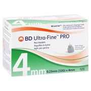 BD Ultra-fine PRO Pen-Nadeln 4 mm 32 G 0 105 St