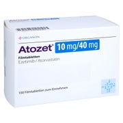 Atozet 10 Mg/40 mg Filmtabletten 100 St