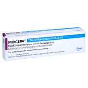 MIRCERA 100 Mikrogramm/0,3 ml Inj.-Lsg.i.e.F.-Sp. 1 St