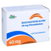 Rosuvastatin-elpen 40 mg Filmtabletten 100 St