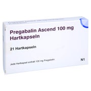 Pregabalin Ascend 100 mg Hartkapseln 21 St