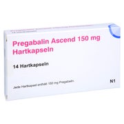 Pregabalin Ascend 150 mg Hartkapseln 14 St