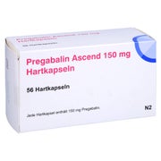 Pregabalin Ascend 150 mg Hartkapseln 56 St
