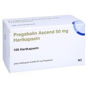 Pregabalin Ascend 50 mg Hartkapseln 100 St