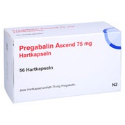 Pregabalin Ascend 75 mg Hartkapseln 56 St
