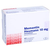 MEMANTIN Heumann 10 mg Filmtabletten Heunet 42 St