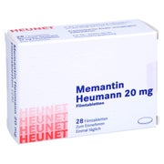 MEMANTIN Heumann 20 mg Filmtabletten Heunet 28 St