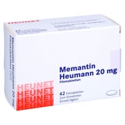 MEMANTIN Heumann 20 mg Filmtabletten Heunet 42 St