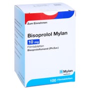 Bisoprolol Mylan 10 mg Filmtabletten 100 St