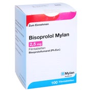 Bisoprolol Mylan 2,5 mg Filmtabletten 100 St