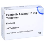 Ezetimib Ascend 10 mg Tabletten 30 St