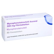 MYCOPHENOLATMOFETIL Ascend 500 mg Filmtabletten 50 St