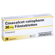 CINACALCET-ratiopharm 30 mg Filmtabletten 28 St