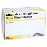CINACALCET-ratiopharm 30 mg Filmtabletten 98 St