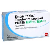 EMTRICITABIN/Tenofovirdisoproxil PUREN 200mg/245mg 30 St