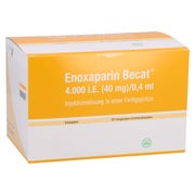 ENOXAPARIN Becat 4.000 I.E. 40mg/0,4ml ILO FS+Si.S 50 St