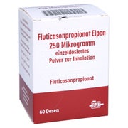 FLUTICASONPROPIONAT Elpen 250 µg 60ED Plv.z.Inh. 1X60 St