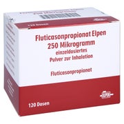 FLUTICASONPROPIONAT Elpen 250 µg 120ED Plv.z.Inh. 2X60 St