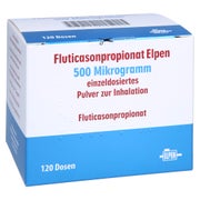 FLUTICASONPROPIONAT Elpen 500 µg 120ED Plv.z.Inh. 2X60 St