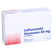 LEFLUNOMID Heumann 20 mg Filmtabletten Heunet 30 St
