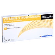 Produktabbildung: Vitamin C Panpharma 100 mg/ml Injektions 10X5 ml