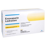 ENOXAPARIN Ledraxen 4.000 I.E. 40mg/0,4ml F.Sp. 50 St
