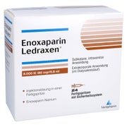 ENOXAPARIN Ledraxen 8.000 I.E. 80mg/0,8ml F.Sp. 24 St