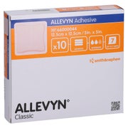 Produktabbildung: Allevyn Adhesive 12,5x12,5 cm haftende W 10 St
