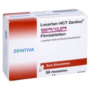LOSARTAN-HCT Zentiva 100 mg/12,5 mg Filmtabletten 56 St