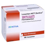LOSARTAN-HCT Zentiva 100 mg/12,5 mg Filmtabletten 98 St