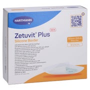 Zetuvit Plus Silicone Border steril 12,5 10 St