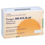 PUREGON 300 I.E./0,36 ml Injekt.-Lsg.i.Pat.+6 Nad. 1 St