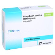 Pregabalin Zentiva 50 mg Hartkapseln 21 St