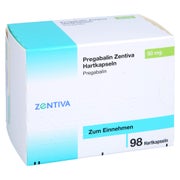 Pregabalin Zentiva 50 mg Hartkapseln 98 St