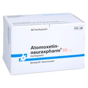 ATOMOXETIN-neuraxpharm 80 mg Hartkapseln 98 St