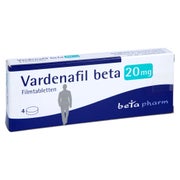 Vardenafil beta 20 mg Filmtabletten 4 St