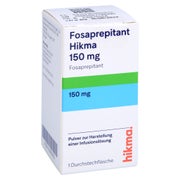 FOSAPREPITANT Hikma 150 mg Plv.z.Herst.e.Inf.-Lsg. 1 St