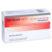 SEVIKAR HCT 20 mg/5 mg/12,5 mg Filmtabletten 98 St