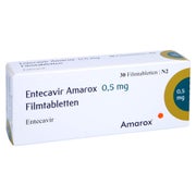 Entecavir Amarox 0,5 mg Filmtabletten 30 St