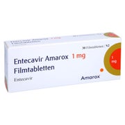 Entecavir Amarox 1 mg Filmtabletten 30 St