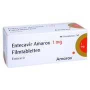 Entecavir Amarox 1 mg Filmtabletten 90 St