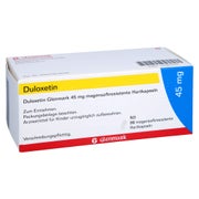 DULOXETIN Glenmark 45 mg magensaftres.Hartkapseln 98 St