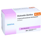 DULOXETIN Zentiva 30 mg magensaftres.Hartkapseln 84 St